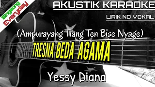 Download TRESNO BEDA AGAMA - YESSY DIANA (KARAOKE) | LIRIK MP3