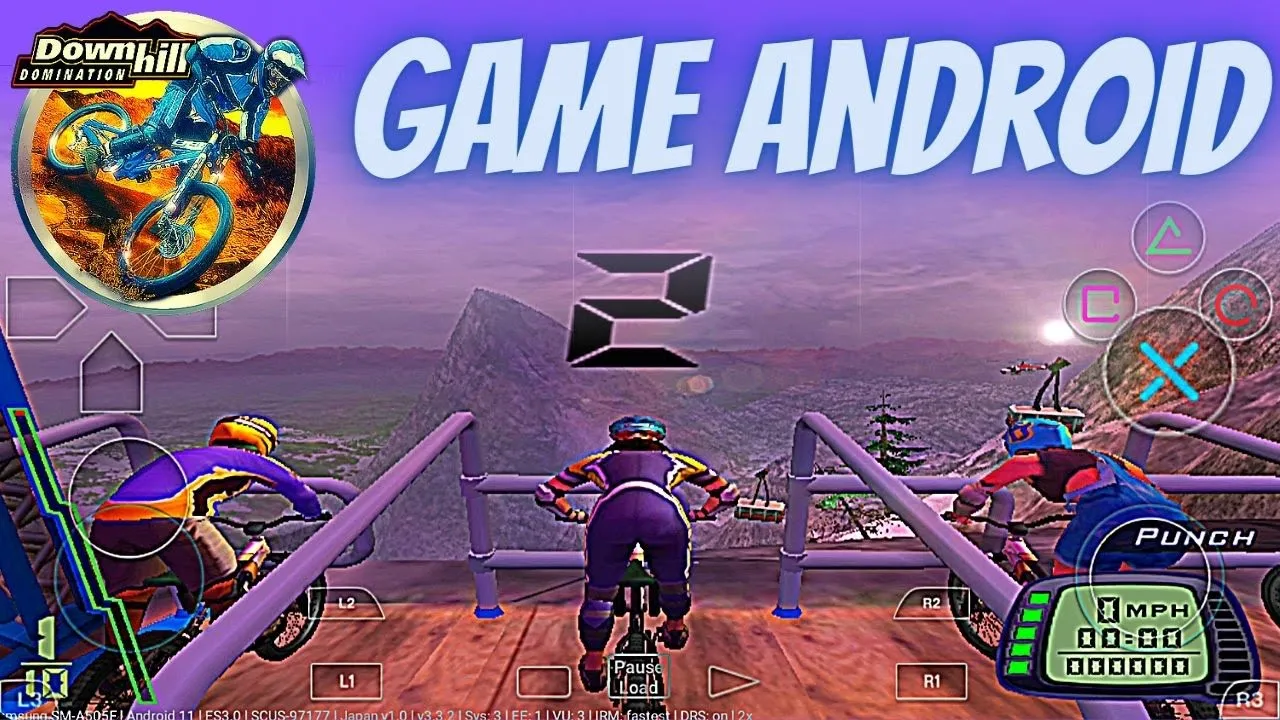 Play Downhill Domination PS2 Emulator - Damon PS2 PRO - Downhill Domination Android Gameplay - 2021