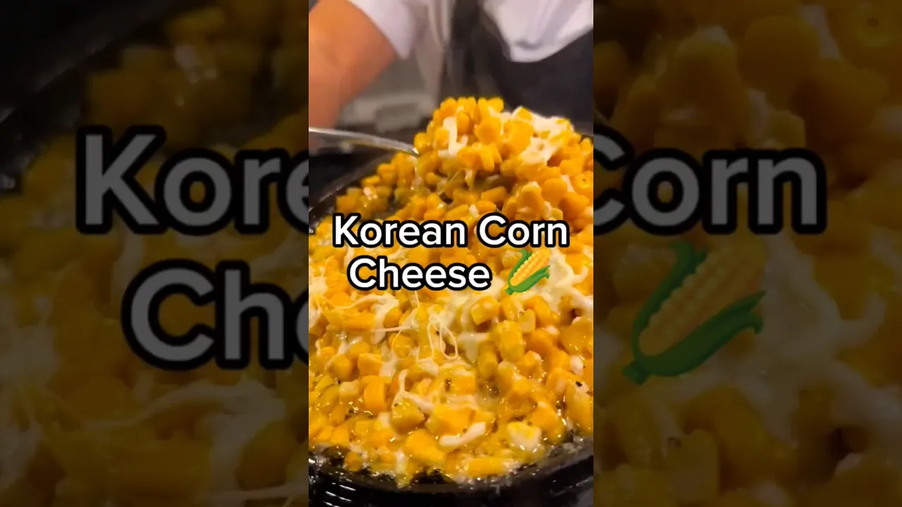 How To Make Korean Corn Cheese 