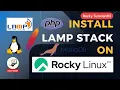 Install LAMP Linux Apache MariaDB PHP Stack on Rocky Linux 8
