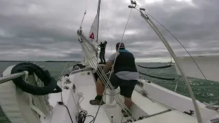 Sailing first time on a Catalina 30 in the Long Island Sound