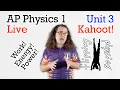 AP Physics 1 - Unit 3