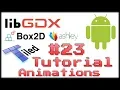 How to make your own 2D game 23 Animations Java LibGDX Box2D -light Ashley Tiled