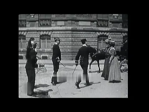 Les Six galants dragons (1907) Six Amorous Dragoons (Pathé)