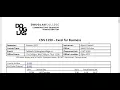 CSIS 1190 Course Outline 2023
