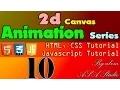 HTML5 and Javascript Tutorial 2d Canvas Animation Series 10 The Ball Part 1
