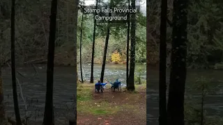 Fall camping at Stamp River