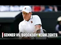 Jannik Sinner vs Jenson Brooksby Full Highlights 2026 Wimbledon