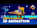 Animation Camera set up Part 14 Blender 3 1 Beginner Tutorial - Converting a 2D Illustration to 3D