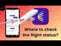 Where to check the flight status using flight number in Avelo