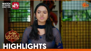 Mukkera Meenakshi - Highlights of the day | Watch full EP only on Sun NXT | 08 Sep 2026 |Sun Gemini