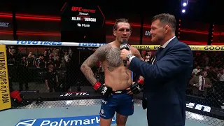 UFC Вегас 122: Брендан Аллен - Слова после боя