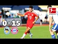 BAYERN SCORE 15 - Rottach-Egern 0-15 FC Bayern Munchen