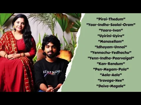 Download MP3 GV PRAKASH SAINDHAVI HIT SONGS TAMIL LATEST