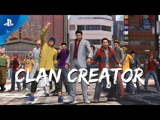 Yakuza 6: The Song of Life - Clan Creator Trailer | PS4