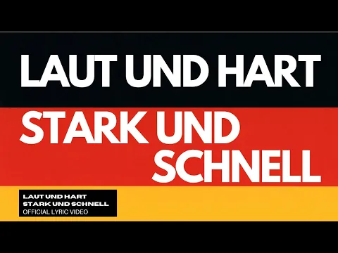 Download MP3 MANOWAR - Laut Und Hart Stark Und Schnell (Official Lyric Video)