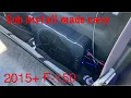 2015 F-150 subwoofer install made easy Kicker 10