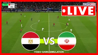 مصر ضد إيران بث مباشر   كأس العالم        محاكاة مباراة اليوم دندنها