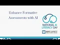 Enhance Formative Assessments with AI