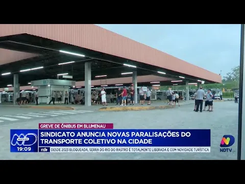 Greve à vista em Blumenau: sindicato planeja novas paralisações