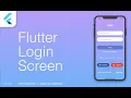 How to make Login screen in Flutter Speed Code