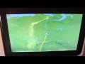 EK225 DXB-SFO flight map Part 2
