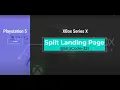 Create a Split Landing Page With HTML CSS JS for Beginners