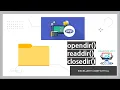 opendir readdir And closedir Function PHP EXCELLENT CODE WITH AJ