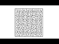 Maze Generation - Recursive Back Tracker Algorithm