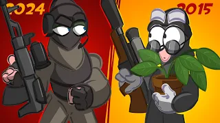 Glaz in Siege | NOW vs THEN