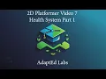 Unity 2D Platformer Tutorial Series Part 7 Damage Objects Health System Player Damage