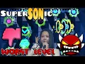 NEW HARDEST SuperSONic 100 with Difficulty Meter worst insane demon