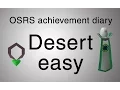 OSRS Desert easy diary guide