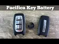 2017 - 2024 Chrysler Pacifica Key Fob Remote Battery Change