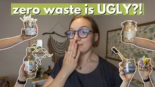 THE UGLY SIDE TO ZERO WASTE my non aesthetic zero waste life pt 2