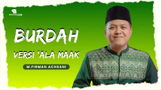 burdah versi ala maak indonesia m firman achsani
