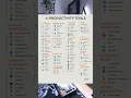 50 Best AI Tools for Productivity in 2025 ChatGPT Canva Notion More