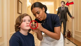 the billionaire s son was born deaf until the maid pulled out something that shocked him