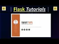 Creating Your Portfolio Website With Flask Flask Tutorials For Beginners