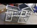 Rabbit Wooden Hutch with Ramp by Tucker Murphy Pet