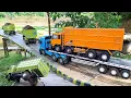 Download Lagu MINTA GENDONG Dump Truk Trailer Muatan Truk Fuso 220 Ps Hino 500 Tronton SALAH SUNDUL Truk TERGULING