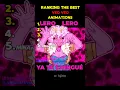 Ranking The Best Veo Veo Animation #fajitas #myheroacademia #saiki #raven #titans #anime #animation