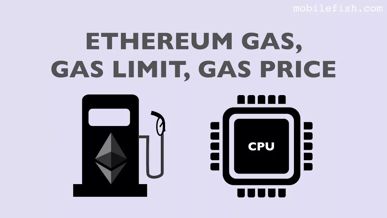 Ethereum gas, gas limit, gas price