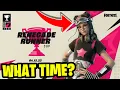 What Time is the Renegade Runner Cup in Fortnite When is the Renegade Runner Cup