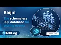 Part IV Raijin - The schemaless SQL database for storing events