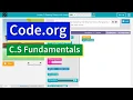 Drawing Shapes with Loops Part 3 Course D Code org Tutorial with Answer