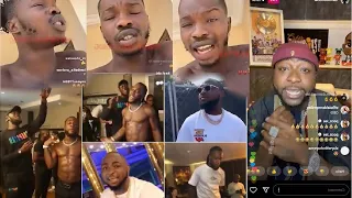 davido reacts as naira marley warns burna boy about jealousy girl expose bobrisky don jazzy nengi