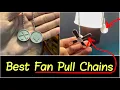 Best Ceiling Fan Pull Chain Upgrade Install in 1 min Decorative Light Bulb Fan Cord Review