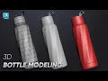 Bottle modeling technique with 3dsmax