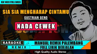 sia sia mengharap cintamu karaoke remix palembang